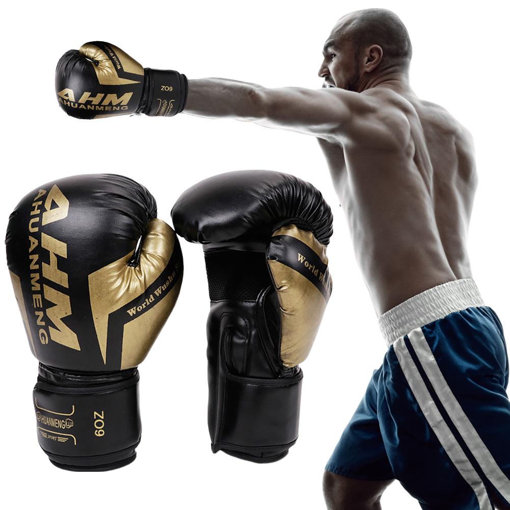 Боксерские тренировочные перчатки из искусственной кожи, боксерские тренировочные перчатки для детей и взрослых #