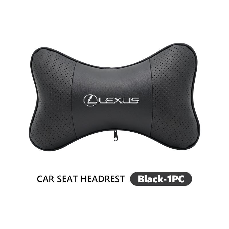 YOM1 Car Seat Neck Pillows Headrest Support Pillow For Lexus UX250h RX450h RX300 GX470 CT200h RX400h NX300h RX350