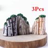 Садовые украшения 3 шт./компл. мини-горные миниатюрные игрушки бонсай орнамент завод