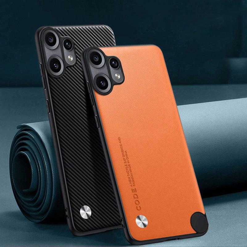 Чехол из ПУ кожи для Nothing CMF Phone 2 Pro Задняя крышка Силиконовый Чехол для телефона с полной защитой камеры Для CMF Phone 1 2Pro Coque