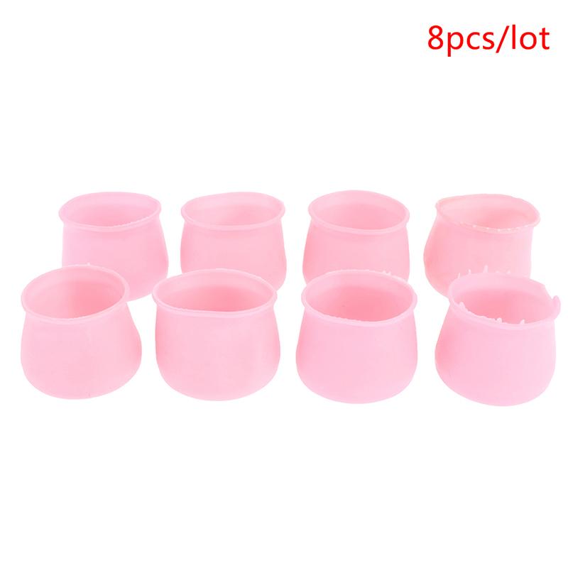 8 шт. силиконовые чехлы для ножек стульев и мебели, защитные чехлы для столов