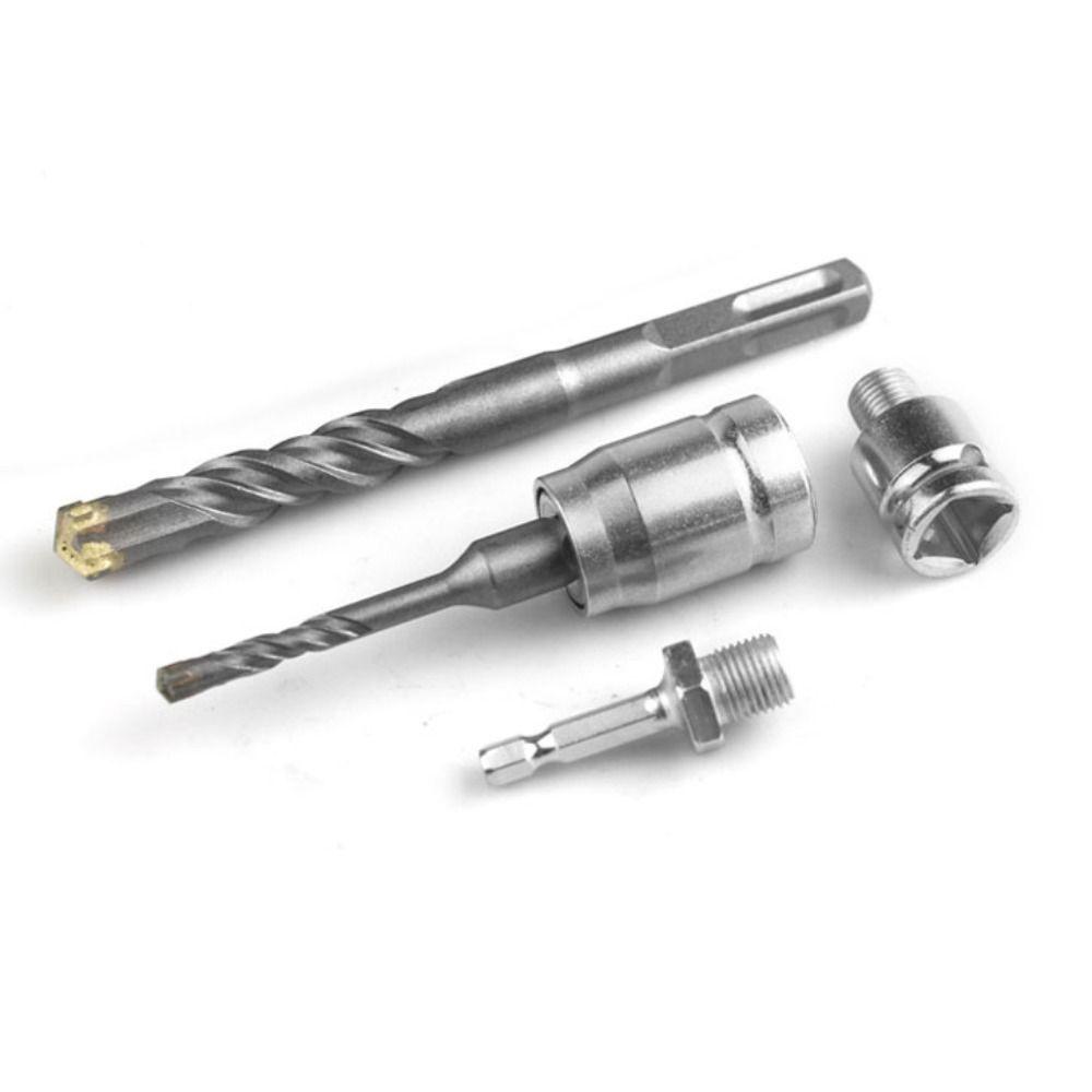 Square Handle Drill Chucks Conversion Head Set Quick Release Drill Adapter Electric Drill