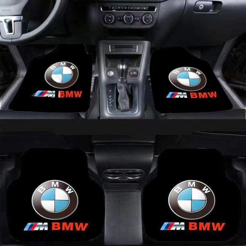 Новый для BMW 3 4 5 серии 320i 530i 550i F20 F21 F30 F31 F25 F01Аксессуары роскошные Ковровые Велюровые Автомобильные Коврики-4 Штуки Напольные Коврики с