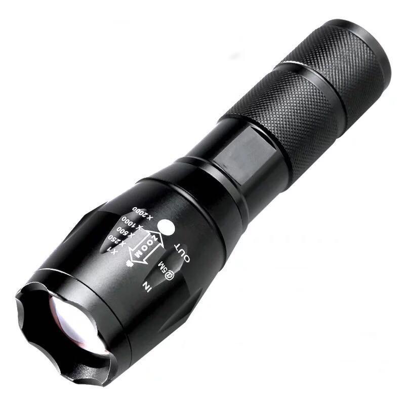 Мини-фонарик NuFeng T6 с зумом, комплект