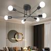 Canmeijia Modern Chandelier Nordic Decor Lamp Celing Light 6 Head Pendant Lights Hanging Light For Living Dining Room