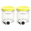 Контейнер для хранения мороженого, совместимый с Ninja Swirl NC701 NC701C Creami, для приготовления мягкого мороженого, без BPA, пищевой, нескользящий, для кухни