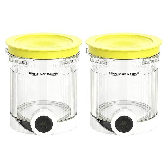 Контейнер для хранения мороженого, совместимый с Ninja Swirl NC701 NC701C Creami, для приготовления мягкого мороженого, без BPA, пищевой, нескользящий, для кухни
