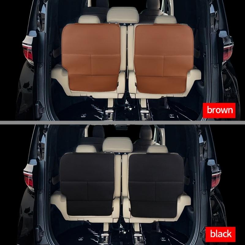 For Toyota Alphard Vellfire 40 Series 2024 Interior Car Leather Rear Seat Row Storage back cushion Protective pad Cover
