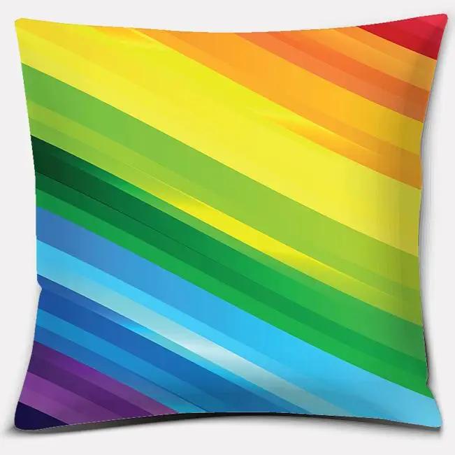 Красочная серия декоративная подушка подарок украшение для дома и офиса спальня диван автомобиль подушка чехол