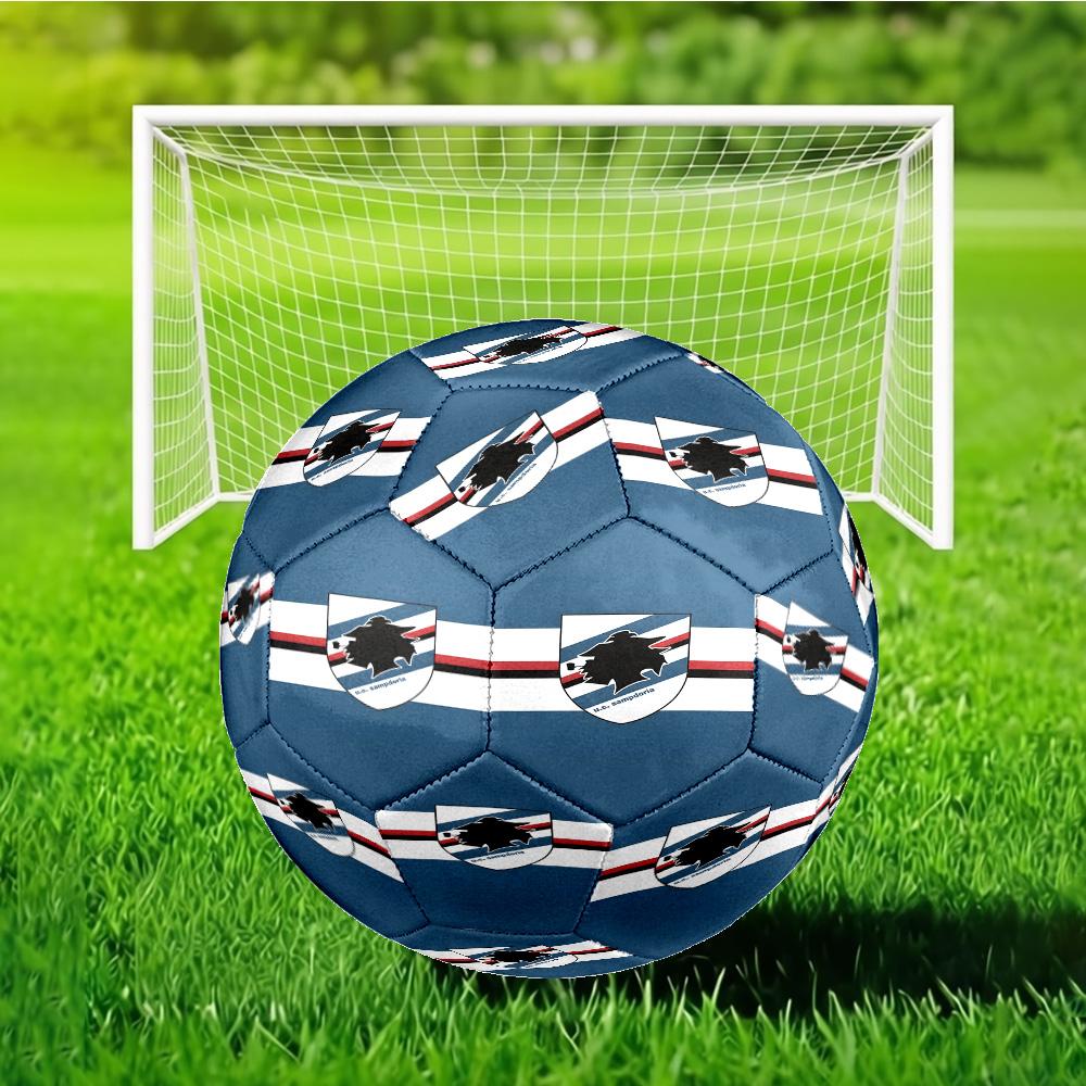 Rugby Team Emblem Soccer Ball Size 5 Soccer Ball, Machine-stitched, Soft and Comfortable, Suitable for Training and Matches Fan Gift