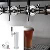 Preassembled Commercial Beverage Dispensing Column, Spring-Actuated Tap, Long- PVC Hose for Home Pubs