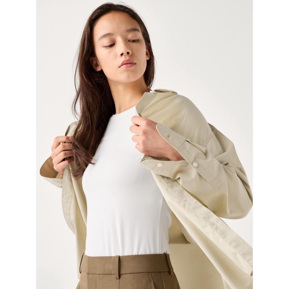 Uniqlo Футболка с круглым вырезом Japan HeaTTech