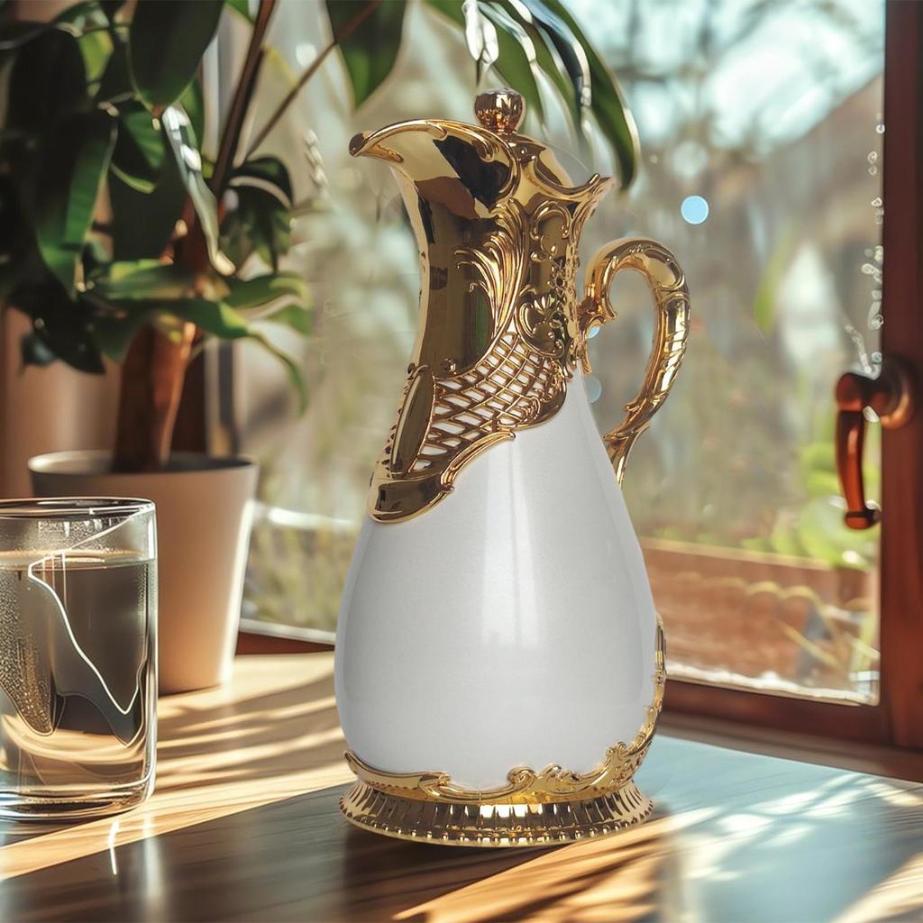 Арабский кофейник стеклянный чайник 800 мл роскошная бутылка для воды чай изолированный для кемпинга