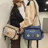 Teen Shoulder Bag Middle School Student Crossbody Bag Large Capacity Messenger Bag
