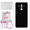 apgo Protective Skin Sticker for the Back Compatible with Huawei Mate 10 Pro, Wrap Film, Foil, Vinyl - Pattern Matte Black