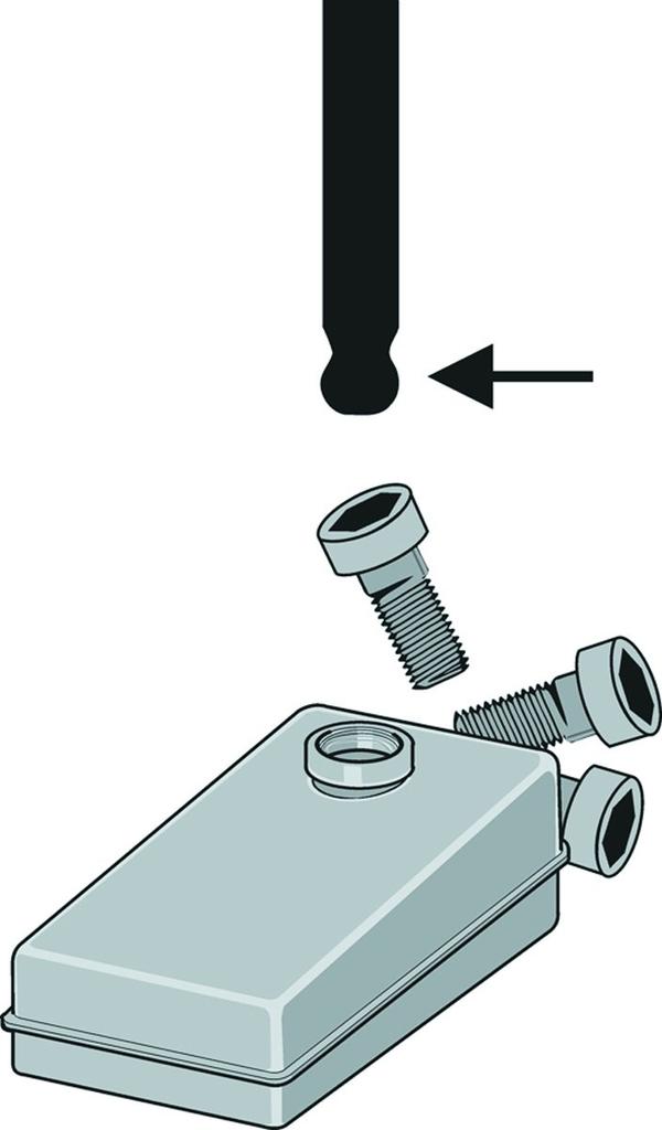 BONDHUS Hex Wrench with Screw Black Oxide Set PBLX7M 74992 ProHold® (L-Wrench Grip) Set, Finish, 7-Piece (1.5, 2, 2.5, 3, 4, 5, 6mm) No.
