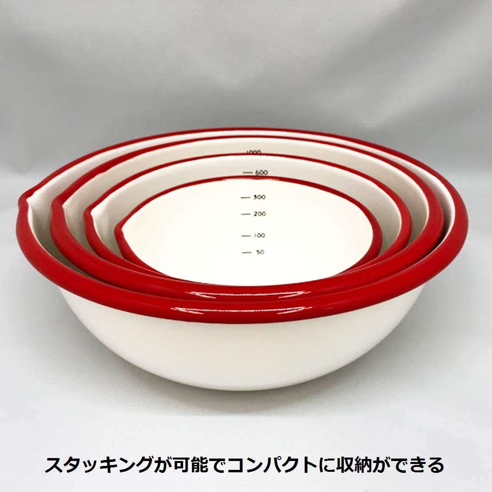 Fuji Enamel Single-mouth Ball 20cm Enamel New Red BM-20B NR