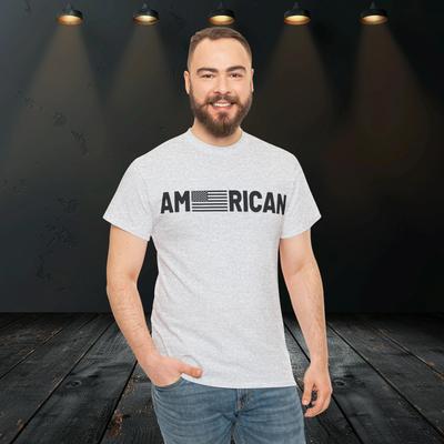 American Usa Flag TShirt Print Design America 100 Cotton Unisex