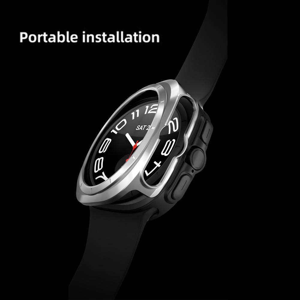 Чехол из поликарбоната для Samsung Galaxy Watch 7 Ultra 47 мм, аксессуары, рамка, защитный жесткий бампер, galaxy Watch 7 FE 40 мм, 44 мм, чехол
