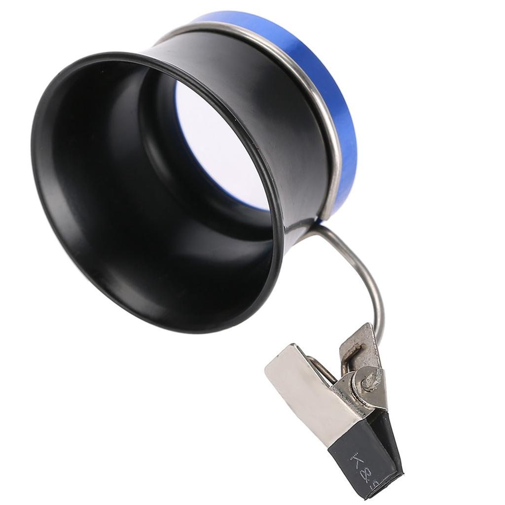 Портативная лупа для очков с зажимом, увеличительное стекло для часовщиков, ювелирных изделий, часов, ремонтный инструмент 20X