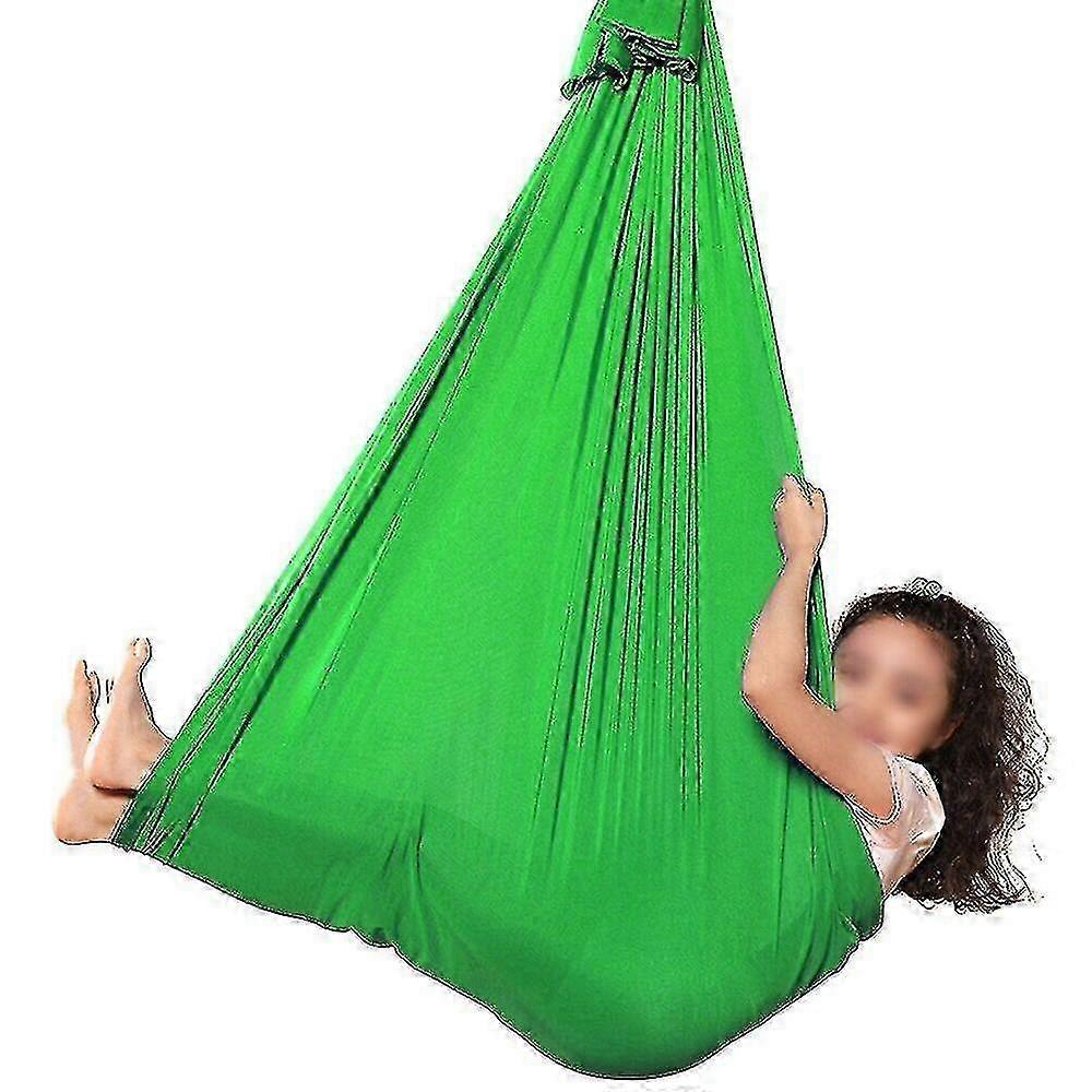 Kids Therapy Sensory Swing Yoga Rocking Chair Children Cuddle Autism Aspergers Therapy 100x280cm