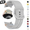 Силиконовый ремешок для часов 20 мм для Samsung Galaxy Watch 7/6/5/4 44 мм 40 мм Браслет Galaxy Watch 6 classic 5 pro 45 мм 47 мм 43 мм Ремешок