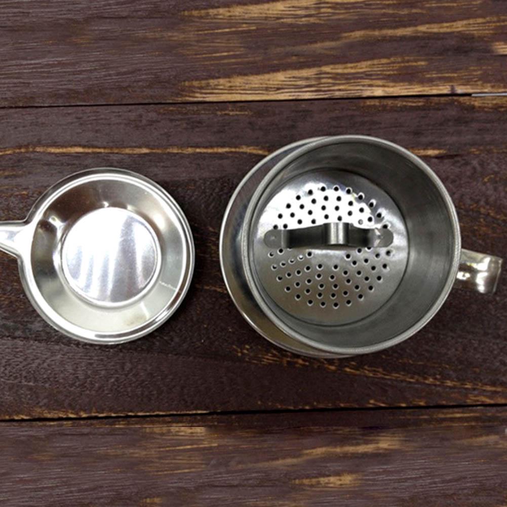 Roamtic модный кухонный фильтр для кофе стильный стальной чайник капельный горшок из нержавеющей стали 50/100 мл вьетнамская чашка для заваривания