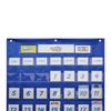 School Classroom Calendar Pocket Chart Wall Calendar & Weather Chart with 117 Cards Teaching Tool