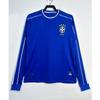 Vintage Long Sleeve Football Jersey Retro National Team Shirt 06 England Argentina Portugal Italy Brazil Sports Top