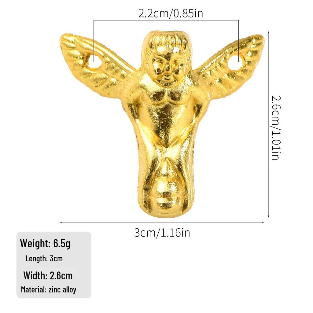 Zinc Alloy Tiger Paw Wooden Box Decorative Furniture Feet for Cabinet or Table