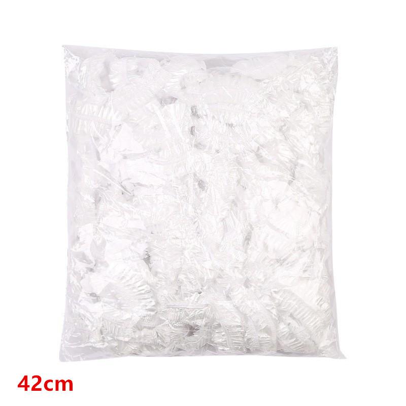 100 шт. Одноразовая пищевая пленка Стрейч-пленка Пищевой пакет для хранения фруктов и овощей Эластичный пластиковый пакет Кухонный пакет для сохранения свежести