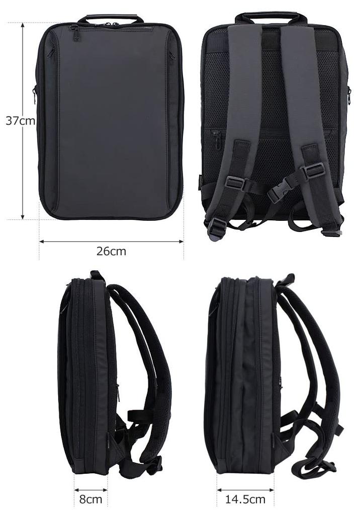 HARVEST Moustache on Time Тонкий расширяемый бизнес-рюкзак JNO-2820 (Серый)