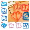 Kids Sandwich Cutter Bread Mold Random Color Sandwich Cutter Cute Shape - Perfect for Bento Lunch Boxes Accessories