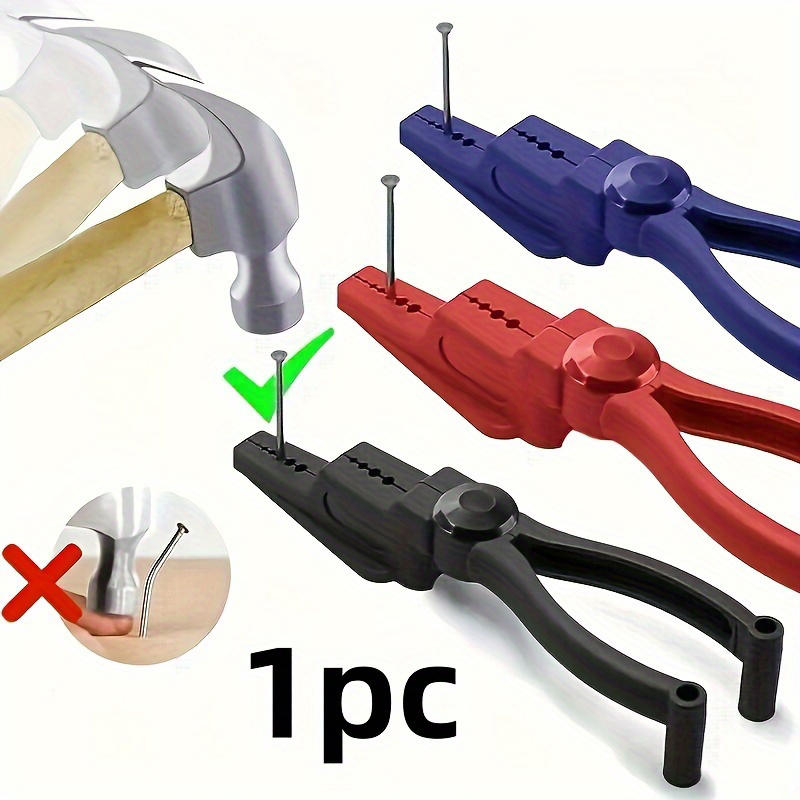 Effortless, Nail Clippers With Safety Guards - Durable Cement Steel, Industrial-Grade Tools For Secure Nailing