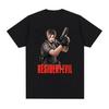 Limited Edition Leon S. Kennedy Resident Evil T-shirt Women's Fashion Aesthetics Large T-shirt Women's Retro Trendy Cool T-shirt
