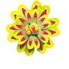 Colorful Rotating Wind Spinner Standing Lawn Flower Pinwheel  Outdoor Party Picnic Decor
