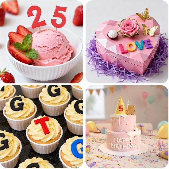 2Pcs Capital Letter Fondant Molds, Alphabet Number 0-9 Chocolate Mold, Silicone Letter Molds for Baking, Cake Decorating, and Birthday Party