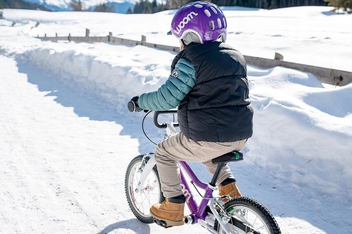 Kask Rowerowy Dziecięcy Woom Kids Fioletowy S 50-53 C