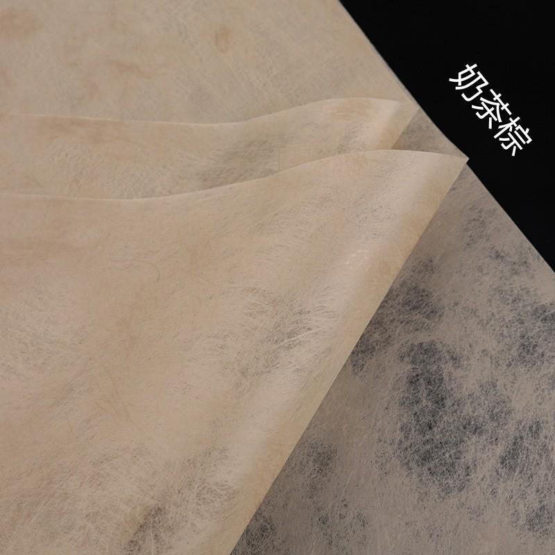 Custom Waterproof Bouquet Paper - Solid Color Cotton Flower Wrap Material