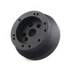 5&6 Hole Steering Wheel Hub Adapter for Chevy GMC Truck 1969-1994, Black