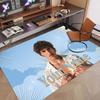 Custom Name Crystal Velvet Rug,Benson Boone Comfortable Anti Slip Floor Mat For Room Decoration