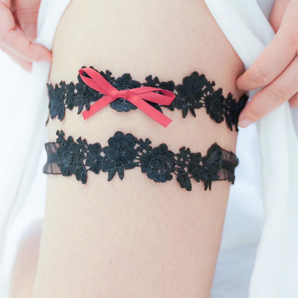 SLBRIDAL Сексуальная кружевная цветочная хрустальная стразы жемчуг свадебный подвязка для чулок свадебное бедро нога подвязка кольцо для женщин/девушек/невест