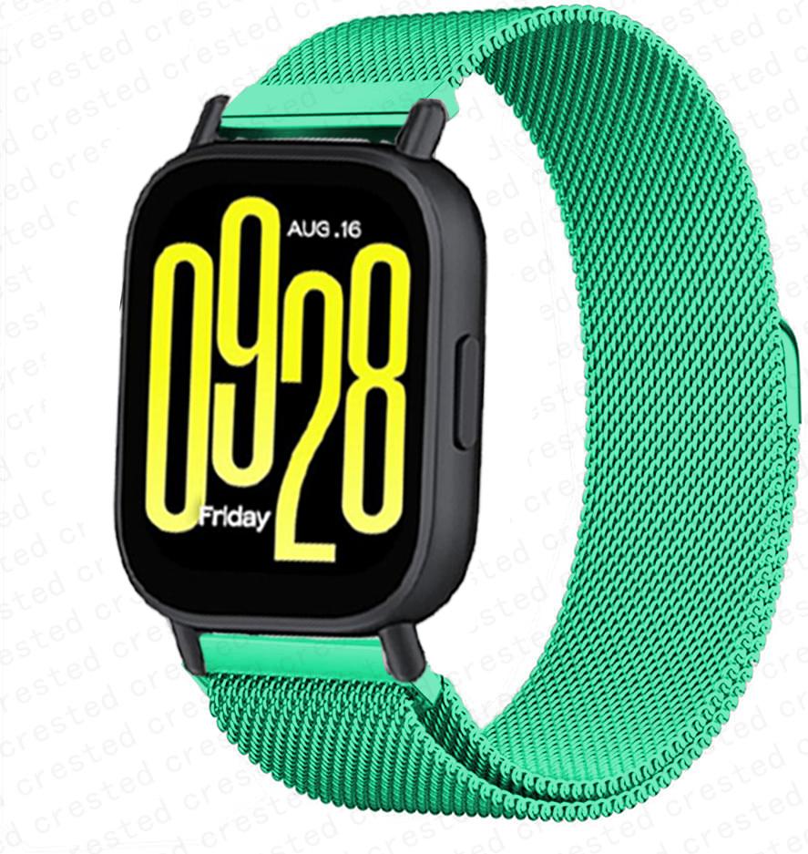 Миланский браслет для Xiaomi Redmi Watch 5 Active Металлический Браслет из Нержавеющей Стали ремешок Redmi Watch 5 Lite Магнитный Браслет
