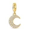 925 Silver Golden Series Cross Star Moon Charms Beads For Women Fit Bracelet DIY Birthday Party Jewelry Gifts