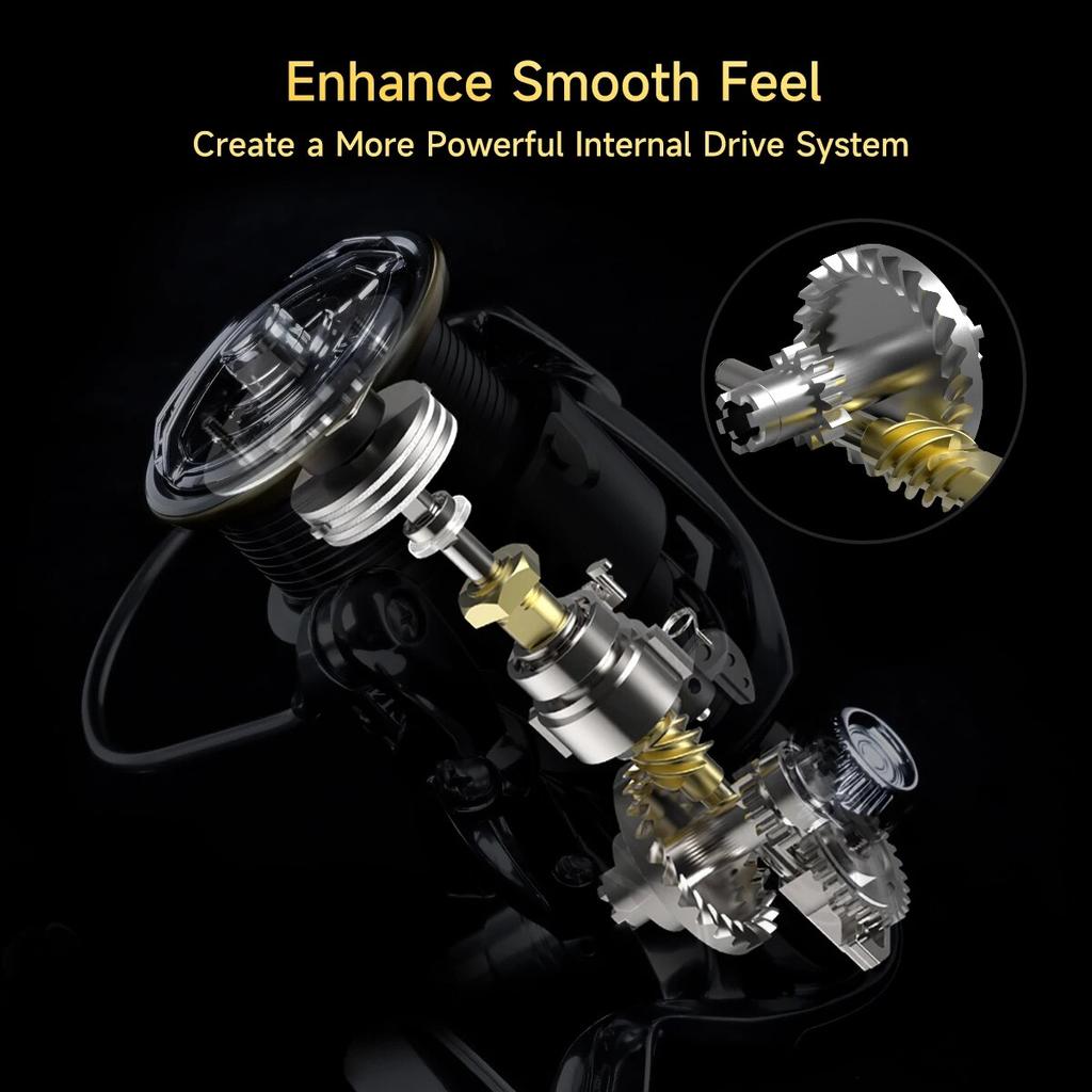 LEO Рыболовная катушка, инновационная водонепроницаемая катушка для спиннинговой приманки, 30 кг, максимальная мощность сопротивления, рыболовная катушка для ловли окуня, щуки