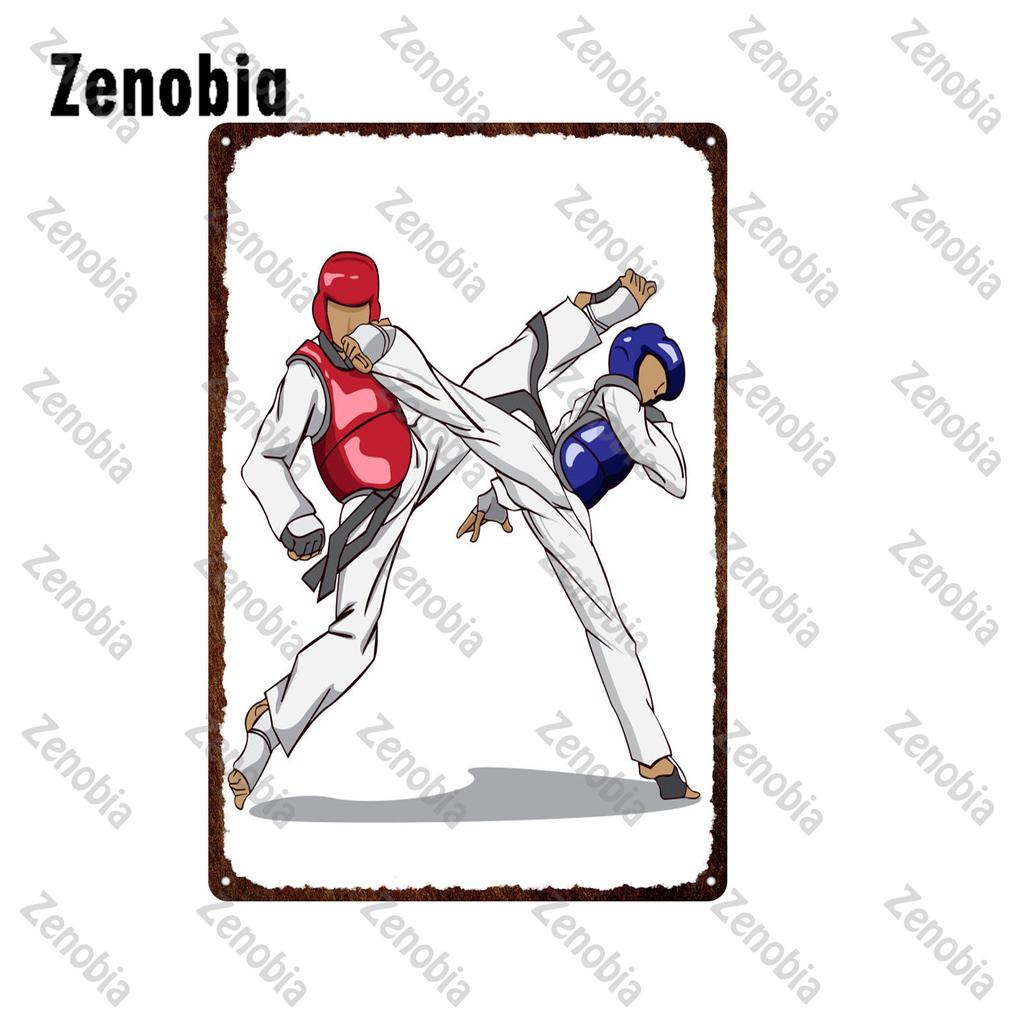 Металлический знак ММА, смешанные боевые искусства, бойцовский клуб, металлический плакат, жестяные знаки, винтажная табличка, декоративная тарелка, боксерский ринг, клуб, спортивный зал, декор