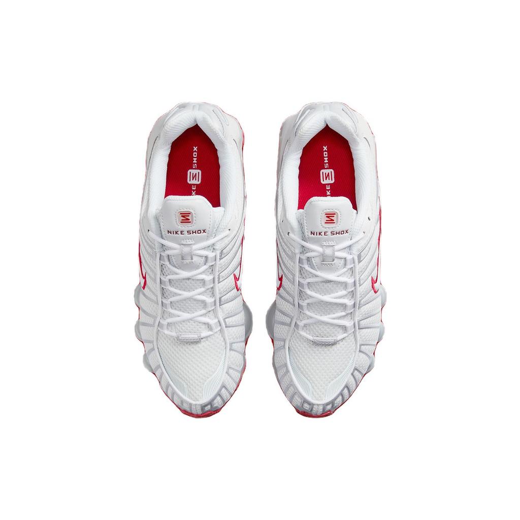 Nike Shox TL Platinum Tint Gym Красные женские кроссовки Белые FZ4344-001