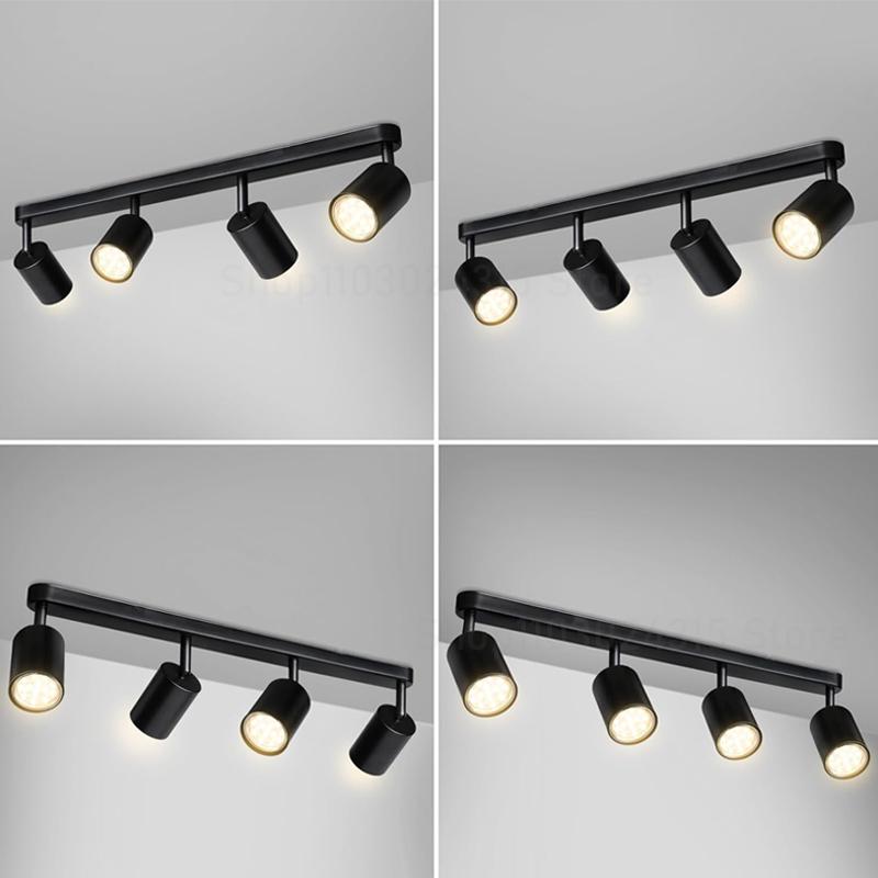 Xiaomi Dimmable Led GU10 Spotlight Clothing Store Background Wall Spotlight 7w 12W Trail Light Surface Mounted Ceiling Spotlight AC 220