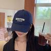Peaked Cap Men'S And Women'S Wide Brim Big Head Circumference Sun Protection Visor Embroidery Versatile Face Small Baseball Cap