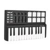 WORLDE Panda Mini Portable Mini 25-Key USB Keyboard and Drum Pad MIDI Controller